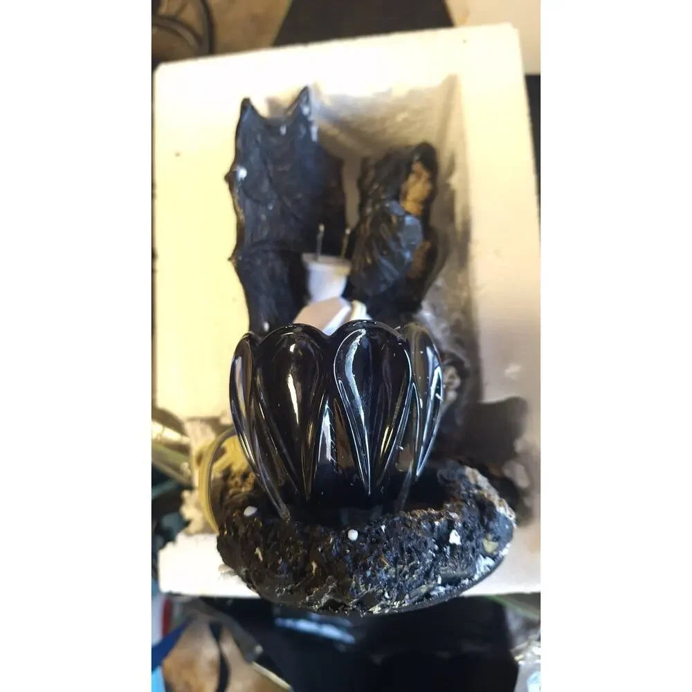 Skeleton Gothic Grim Reaper Scent Oil/Wax Black Electric Warmer